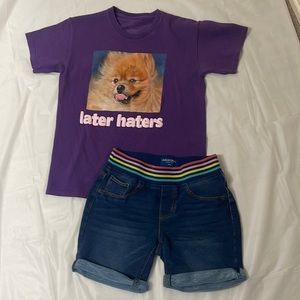 Arizona jean co. MIDI bottom and word of mouth top